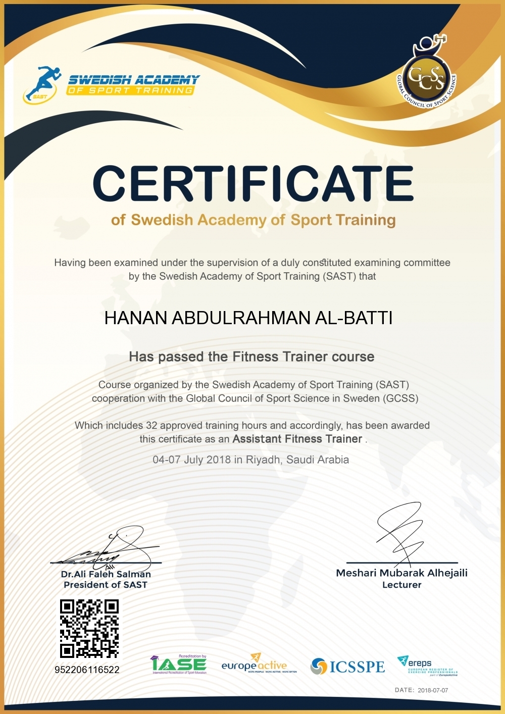HANAN ABDULRAHMAN AL-BATTI